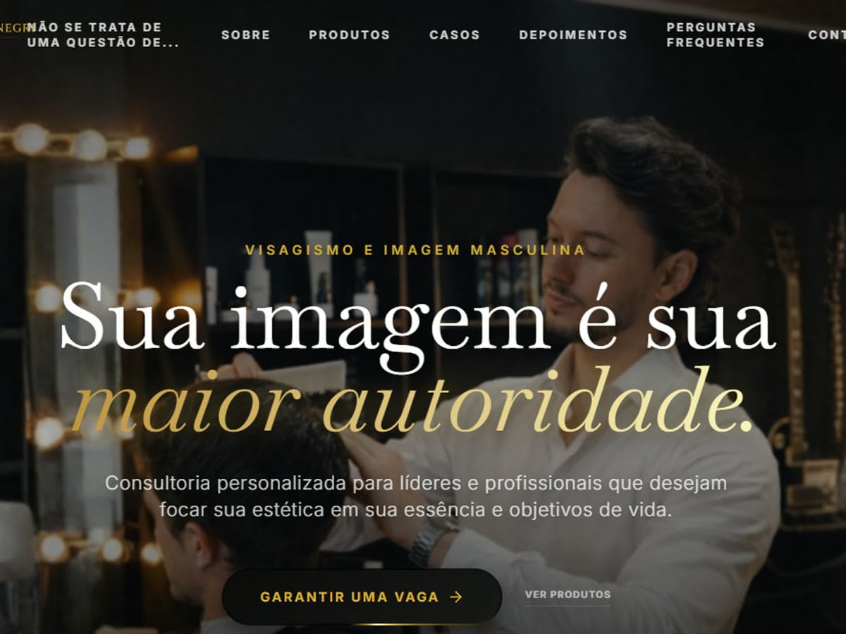 Site do projeto Leonardo Negri